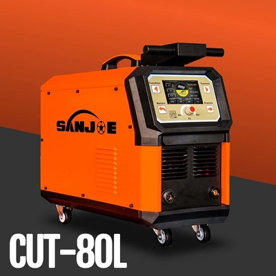 qualidade  LCD Display 80A IGBT Plasma Cutter Grid Cutting Machine fábrica